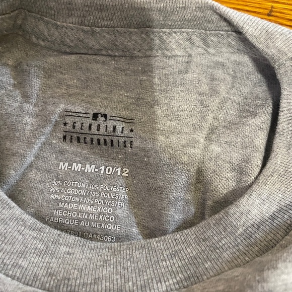 Houston Astros Youth 2017 World Series Champions T-Shirt M 10/12 - Picture 4 of 4